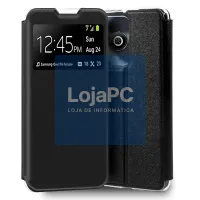 COOL Flip Cover for ZTE Blade A75 Smooth Black — imagem 1