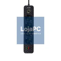 COOL Multi-Port Universal Charger (7-Port Power Strip) Black — imagem 2