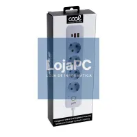 COOL Multi-Port Universal Charger (7-Port Power Strip) White — imagem 3