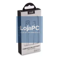 COOL Nylon Universal Lightning USB Cable for iPhone / iPad (1.2 Meters) — imagem 4