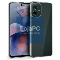 COOL Silicone Case for Motorola Moto G55 5G (Transparent) — imagem 1