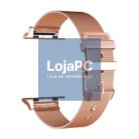 COOL Strap for Apple Watch Series 1 / 2 / 3 / 4 / 5 / 6 / 7 / 8 / 9 / SE (38 / 40 / 41 mm) Metal Rose Gold — imagem 2