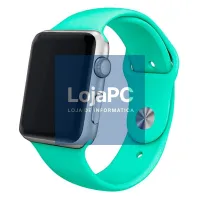 COOL Strap for Apple Watch Series 1 / 2 / 3 / 4 / 5 / 6 / 7 / 8 / 9 / SE (38 / 40 / 41 mm) Rubber Mint — imagem 1