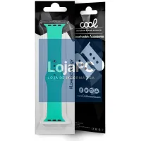 COOL Strap for Apple Watch Series 1 / 2 / 3 / 4 / 5 / 6 / 7 / 8 / 9 / SE (38 / 40 / 41 mm) Rubber Mint — imagem 2