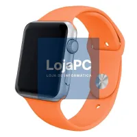 COOL Strap for Apple Watch Series 1 / 2 / 3 / 4 / 5 / 6 / 7 / 8 / 9 / SE (42 / 44 / 45 mm) Rubber Coral — imagem 1