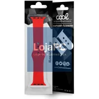 COOL Strap for Apple Watch Series 1 / 2 / 3 / 4 / 5 / 6 / 7 / 8 / 9 / SE (42 / 44 / 45 mm) Rubber Red — imagem 2