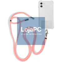 COOL Universal Hanging Lanyard with Card for Smartphone Pink — imagem 1
