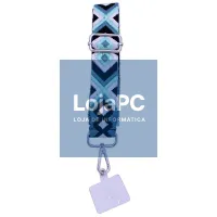 COOL Universal Hanging Strap with Card for Smartphone Aquamarine — imagem 4