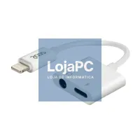 Dual Bluetooth Adapter 3.5 mm Jack + Lightning Charge COOL — imagem 1