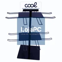 Exhibitor COOL Accessories Metal Swivel Desktop (Black) — imagem 2