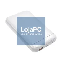 External Battery Power Bank 5000 mAh COOL (2 Cables: TYPE C / Lightning) White — imagem 2
