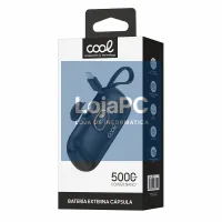 External Battery Power Bank 5000 mAh COOL Capsule Black — imagem 3