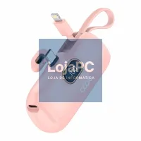 External Battery Power Bank 5000 mAh COOL Capsule Pink — imagem 4