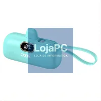 External Battery Power Bank 5000 mAh COOL Capsule Sky Blue — imagem 2