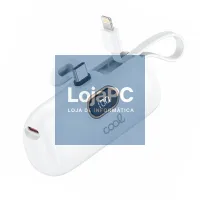 External Battery Power Bank 5000 mAh COOL Capsule White — imagem 1