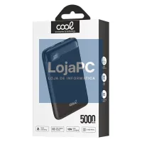 External Battery Power Bank 5000 mAh Display COOL 10W Black — imagem 2
