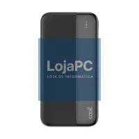 External Battery Universal Power Bank 10,000 mAh 20w COOL Black — imagem 3