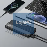 External Battery Universal Power Bank 10,000 mAh 20w COOL Black — imagem 2