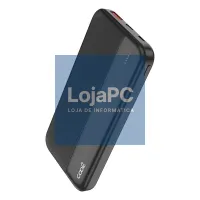 External Battery Universal Power Bank 10,000 mAh 20w COOL Black — imagem 1