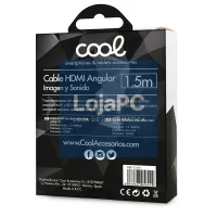 HDMI to HDMI Universal Audio-Video Cable (1.5 meters) Angular Ultra 4K COOL — imagem 4