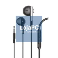 Headphones 3.5 mm COOL Care Stereo With Micro Black — imagem 1