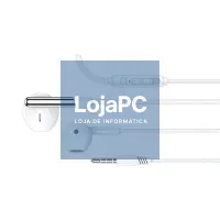 Headphones 3.5 mm COOL Care Stereo With Micro White — imagem 3