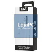 Headphones 3.5 mm COOL Care Stereo With Micro White — imagem 2