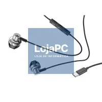 Headphones COOL Stereo Type-C Metal With Mic Silver — imagem 4