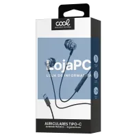 Headphones COOL Stereo Type-C Metal With Mic Silver — imagem 2