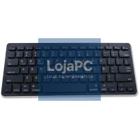 Keyboard PC Spanish Bluetooth Slim COOL Black — imagem 1