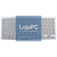Keyboard PC Spanish Bluetooth Slim COOL White — imagem 4