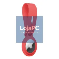 Loop Case COOL Compatible with AirTag Silicone Red — imagem 2