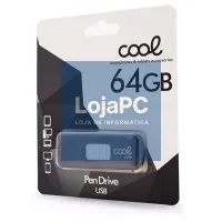 Pen Drive USB x64 GB 2.0 COOL Basic Black — imagem 3