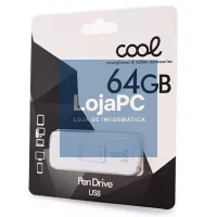 Pen Drive USB x64 GB 2.0 COOL Basic White — imagem 2