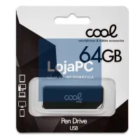 Pen Drive USB x64 GB 2.0 COOL Board Black — imagem 2