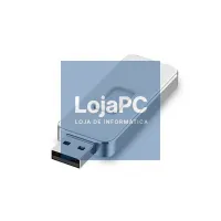Pen Drive USB x64 GB 2.0 COOL Board White — imagem 1