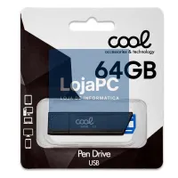 Pen Drive USB x64 GB 3.0 COOL Lancer Blue — imagem 2