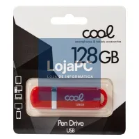 Pen Drive x USB 128 GB 2.0 COOL Cover Red — imagem 2