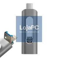 Pen Drive x USB 128 GB COOL (3 in 1) Lightning / Type-C / USB Gray — imagem 1