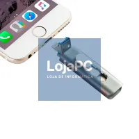 Pen Drive x USB 128 GB COOL (3 in 1) Lightning / Type-C / USB Gray — imagem 3