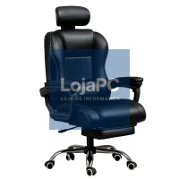 Premium Black Office Chair COOL Board (Footrest) — imagem 1