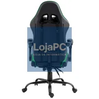 Premium Gaming Armchair COOL Rest Black-Green (Footrest) — imagem 4