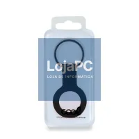 Protective Keychain COOL Compatible with AirTag Silicone Black — imagem 2