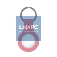 Protective Keychain COOL Compatible with AirTag Silicone Pink — imagem 1