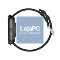 Smartwatch COOL Border Silicone Black (Amoled, Calls, Health, Sport) — imagem 4