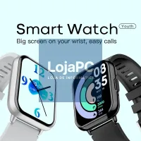Smartwatch COOL Cascais Silicone Black (Amoled, Calls, Health, Sport) — imagem 4