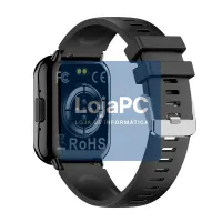 Smartwatch COOL Cascais Silicone Black (Amoled, Calls, Health, Sport) — imagem 3
