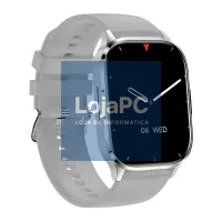 Smartwatch COOL Delta Silicone Grey (Amoled, Calls, Health, Sport) — imagem 4