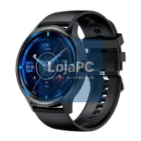 Smartwatch COOL Iris Silicone Black (AMOLED, Calls, Health, Sport) — imagem 1