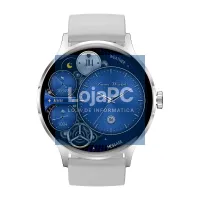 Smartwatch COOL Iris Silicone Grey (AMOLED, Calls, Health, Sport) — imagem 2